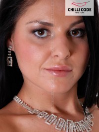 Štrasová sexy souprava Rhinestone - náhrdelník a náušnice